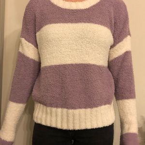 Super soft striped sweater